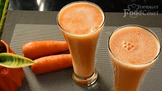 Carrot Juice Recipe Summer Drinks How To Make Carrot Juice [upl. by Fairman692]