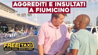 AGGREDlTl e INSULTATl dai TASSISTI allAEREOPORTO di FIUMICINO [upl. by Egroej794]