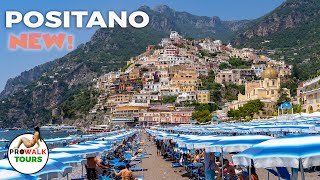 Incredibly Beautiful Tour of Positano Italy  4K60fps with Captions [upl. by Ahsekan]