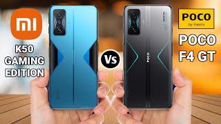 Redmi K50 Gaming Edition Vs Poco F4 GT [upl. by Niltiak]