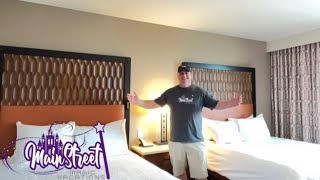 Coronado Springs Gran Destino Tower Standard View ClubLevel Room Tour [upl. by Sualkcin]