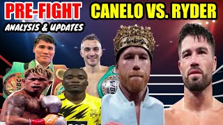 CANELO vs RYDER  CASIMERO vs NGHITUMBWA  ASTROLABIO vs MOLONEY PREFIGHT [upl. by Buke460]