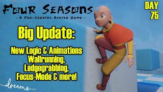 Creating a FanAVATAR Game  Big Update everything is new New Mechanics  Day 75 Dreams PS4 [upl. by Liberati888]