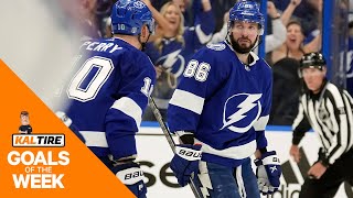 Goals Of The Week Kucherov’s Unreal NoLook Backhand Feed And Kreider’s Sick Breakaway Snipe [upl. by Hook]