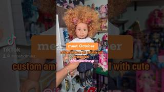 meet october 🧡🍁 she’s a create your own american girl doll [upl. by Washington]