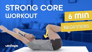 6 Minute core workout for beginners [upl. by Ettenaej]