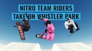 A Tour of Whistlers Terrain Park 2024 [upl. by Borg]