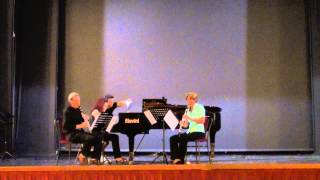 S Feigin  Fantasy for two clarinets amp piano [upl. by Novets]