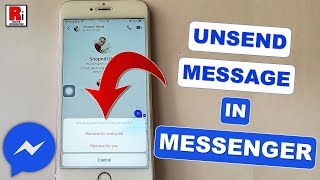 UNSEND MESSAGE IN MESSENGER  DELETE MESSAGE FROM BOTH SIDE [upl. by Conn]