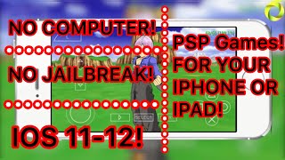 How To Get PSP On iPhone iOS 15  PPSSPP In 2022 [upl. by Kinzer857]