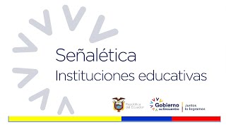 Señalética Instituciones educativas 2022  2023 [upl. by Fagaly]