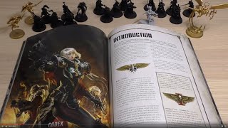 Sisters of Battle  Beta Codex  Review WH40K [upl. by Dorren]