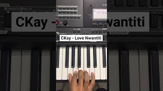 CKay  Love Nwantiti song on piano  Piano Cover  Instrumental Soham [upl. by Alasteir]