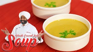 Tomato Lentil And Pumpkin Soup Recipe  Chef Harpal Singh Healthy [upl. by Christabelle988]