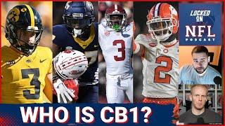 NFL Draft Who is CB1  Cooper DeJean vs Quinyon Mitchell vs Terrion Arnold vs Nate Wiggins [upl. by Hpesoy]