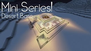 Minecraft Timelapse  Survival Desert Base [upl. by Letsirhc652]