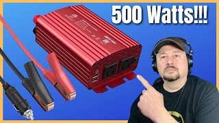 BESTEK 12V 500W PSW INVERTER REVIEW amp LOOK INSIDE [upl. by Stuppy]