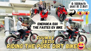 ZUUMAV S8 250 LOUDEST DIRT BIKE🔥FASTER EV BIKE THAN H2😱DIRT BIKE IN NEPAL🇳🇵ansalvlogs7105 [upl. by Nnylyaj]