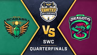 SMITE World Championship Season 8 Quarterfinals SOLAR SCARABS VS JADE DRAGONS [upl. by Ingamar]