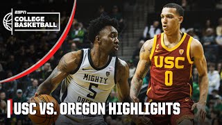 USC Trojans vs Oregon Ducks  Full Game Highlights  ESPN College Basketball [upl. by Stoeber]