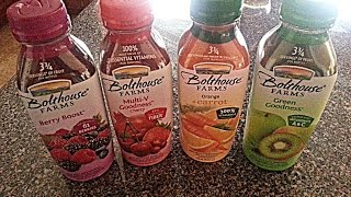 Bolthouse Farms JuicesSmoothies Review [upl. by Nodanrb]