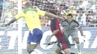 Eliminatórias Copa 2006 Brasil 5x0 Chile 2005 [upl. by Vahe]