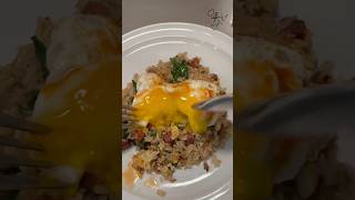 Spinach Fried Rice with SPAM chefenn food ofw friedrice [upl. by Kristos]