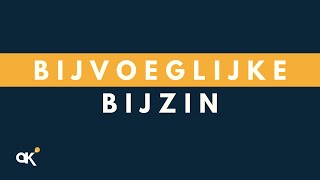 Bijvoeglijke bijzin [upl. by Ignace]