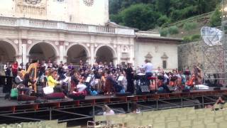 quotParadiso Paradisoquot La vita in musica di S Filippo Neri Prove in Piazza Duomo Spoleto [upl. by Sherar]