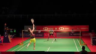 Nice Angle  KIDAMBI Srikanth vs WONG Wing Ki Vincent  Badminton Malaysia Master 2019  P2 [upl. by Brand]