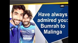 Have always admired you Bumrah to Malinga [upl. by Aver289]