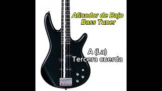 Afinador de Bajo 4 cuerda  Bass Tuner 4 string [upl. by Atinot]