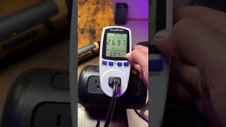 How to check your watt usage and electric cost with Kuman watt meter [upl. by Rhodes]