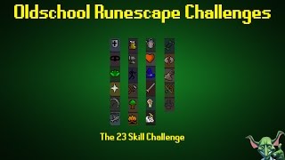 OSRS Challenges The 23 Skill Challenge  Episode 41 [upl. by Nerraf762]