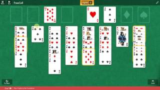 Microsoft Solitaire Collection  FreeCell  February 23 2017 [upl. by Ruskin]