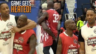 Tracy McGrady amp Chad Ochocinco Celeb Game GETS HEATED AF [upl. by Nyladnor]