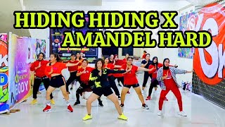 HIDING HIDING X AMANDEL HARD  TIKTOK VIRAL  CHOREO ZIN CHICIE [upl. by Kluge]