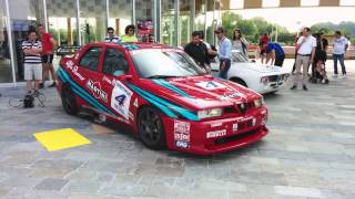 4K Alfa Romeo 155 GTA  Pure Sound [upl. by Narat]