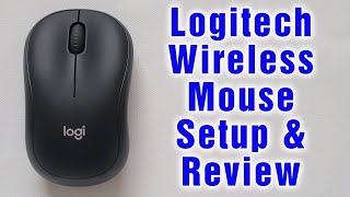 Logitech Silent Wireless Mouse Setup amp Review [upl. by Ahtebat809]