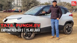 Tata Punch EV Empowered Plus LR S AC Fast Charging  Indias first Micro SUV EV  The Auto Studio [upl. by Jepum]