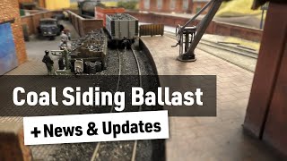 Coal Siding Ballasting  News amp Updates on UK Trip [upl. by Rausch]