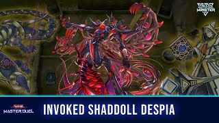 DESPIA WITH INVOKED SHADDOLL DECK MASTER DUEL GAMEPLAY AND DECKLIST YUGIOH MASTER DUEL [upl. by Laverne]