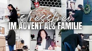 REALISTISCHE Familien ROUTINE am Nachmittag 🎄 30 Sekunden Mikrowellen Hack 🍪✨ CLEAN WITH ME [upl. by Ennirok]