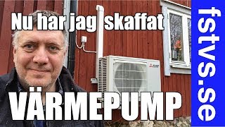 Luftvärmepump [upl. by Novyar]