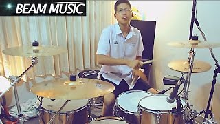 ศึกษานารี  LABANOON Drums cover Beammusic [upl. by Duester]