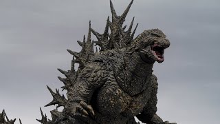 Better Look at New Godzilla Minus One MonsterArts figure 2023 [upl. by Troyes]