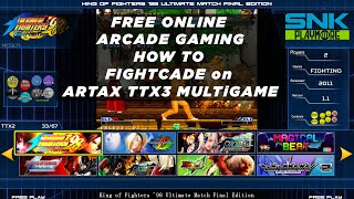 Artax TTX3 Multi 41 FREE Fightcade Online Arcade Games Taito Type X3 Multi FASTIO Vewlix Chewlix [upl. by Trovillion599]