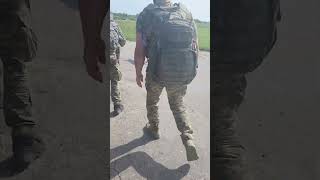 Ukraine Marching Short foreignlegion legionbattle Internationlegion 4thBattalion [upl. by Abigael]