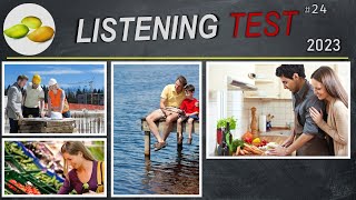 TOEIC Listening Test 24 TOEIC Asia set Korea examination 2023 [upl. by Eillen]