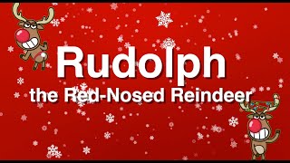 Rudolph the Red Nose Reindeer With Lyrics REMIX [upl. by Griffith]